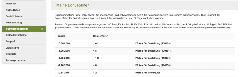 Schritt 2: Bonus-Pfötchen