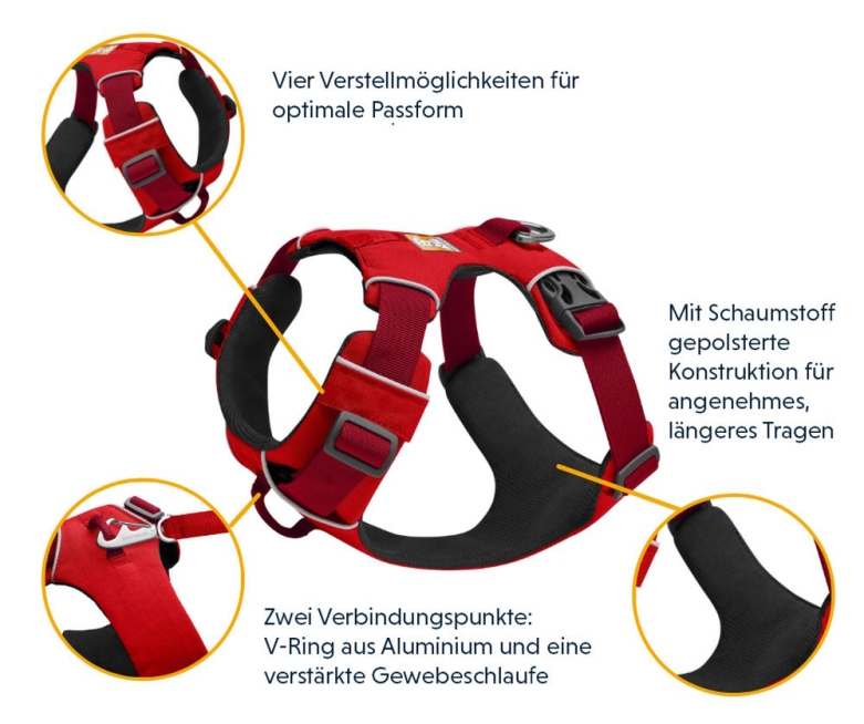 Ruffwear Hundegschirr Front Range