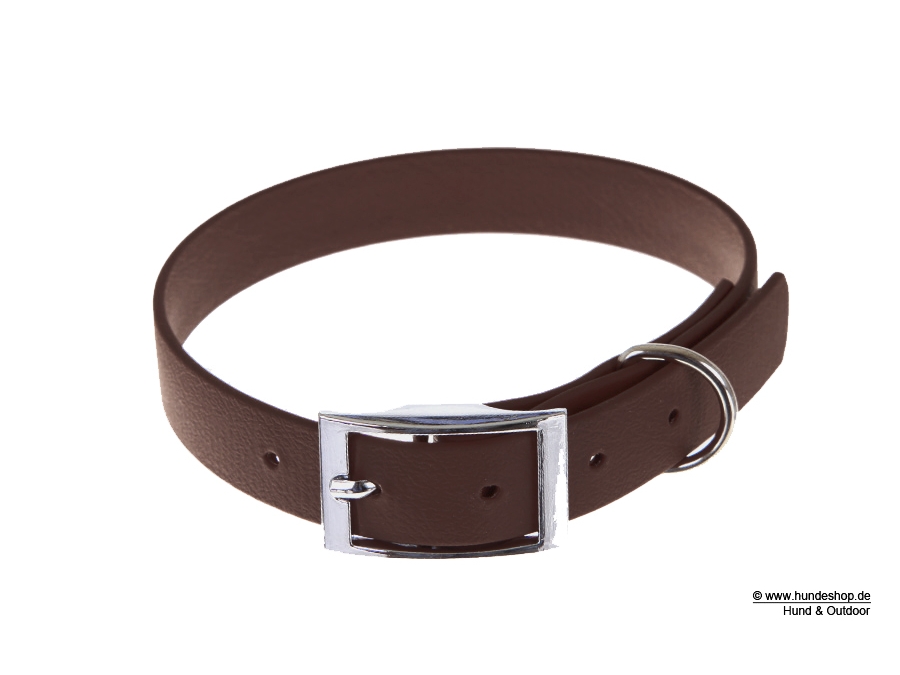 Relaxoo Biothane Hundehalsband dunkelbraun 25mm breit Relaxoo Biothane Hundehalsband dunkelbraun 25mm breit