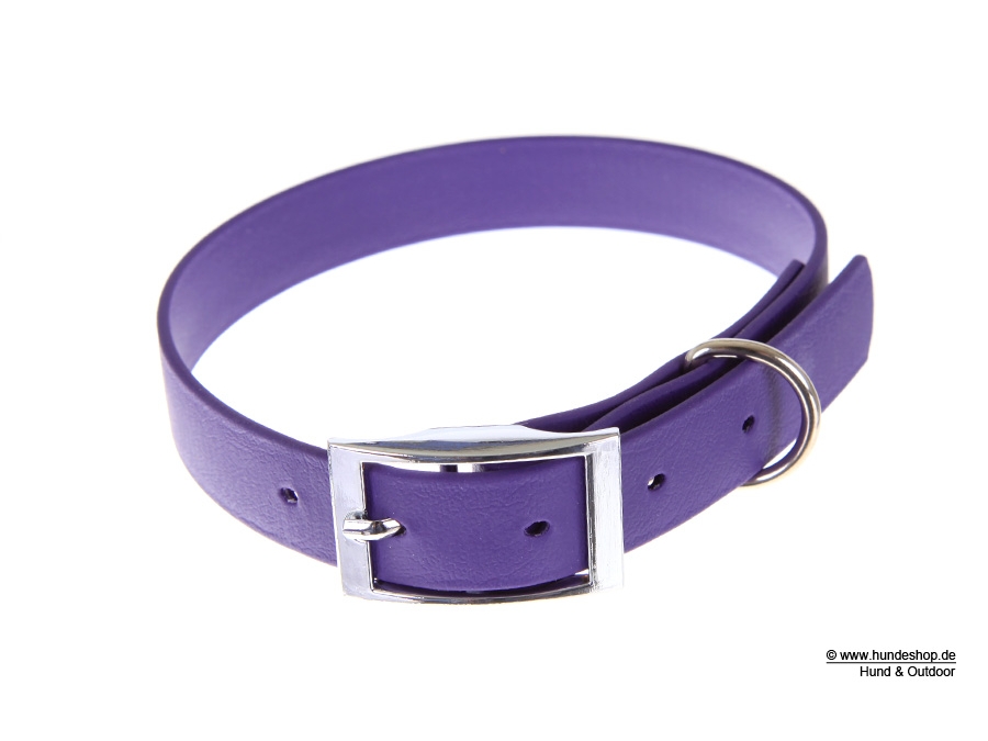 Relaxoo Biothane Hundehalsband violett 16mm breit