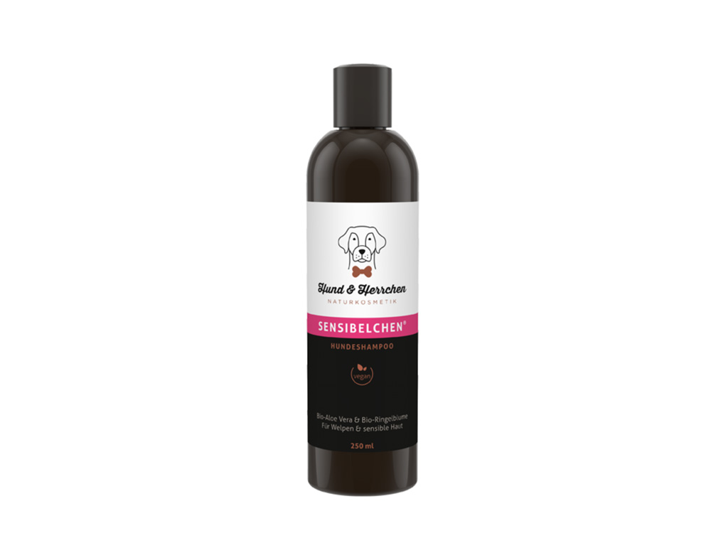 Hundeshampoo Sensibelchen® für Welpen & sensible Haut