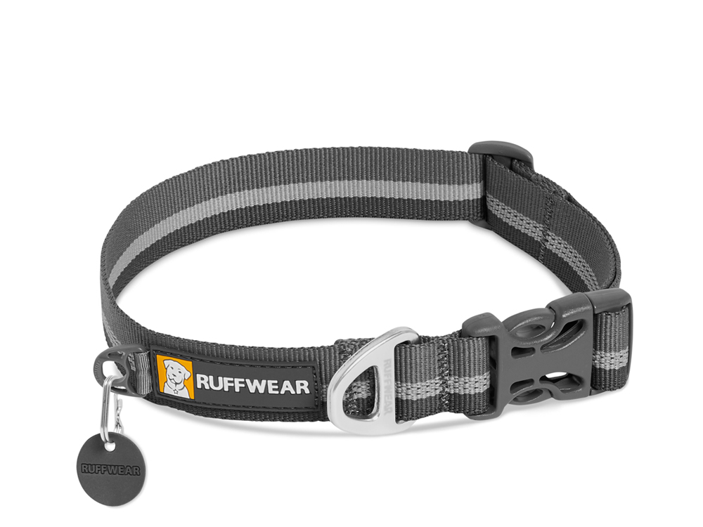 Ruffwear Crag™ reflektierendes Hundehalsband granite gray Ruffwear Crag™ reflektierendes Hundehalsband granite gray