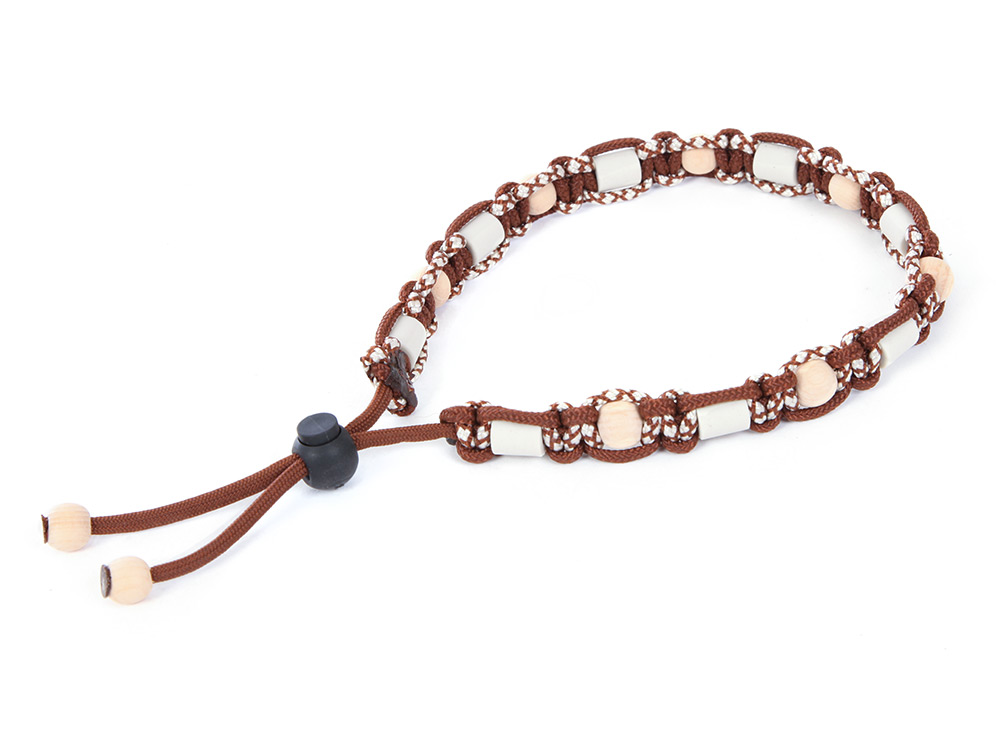 HundeNerd® GuteVibes EM-Halsband Zirbenholz braun 22 – 28 cm HundeNerd® GuteVibes EM-Halsband Zirbenholz braun 22 – 28 cm
