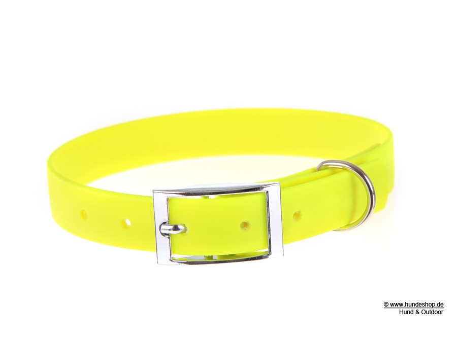 Relaxoo Biothane Hundehalsband neongelb 13 mm breit Relaxoo Biothane Hundehalsband neongelb 13 mm breit