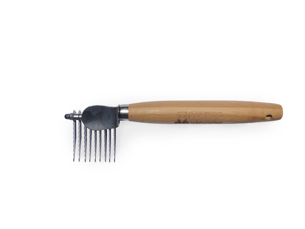 Bamboo Groom Entfilzungsharke 9 Klingen S/M Bamboo Groom Entfilzungsharke 9 Klingen S/M