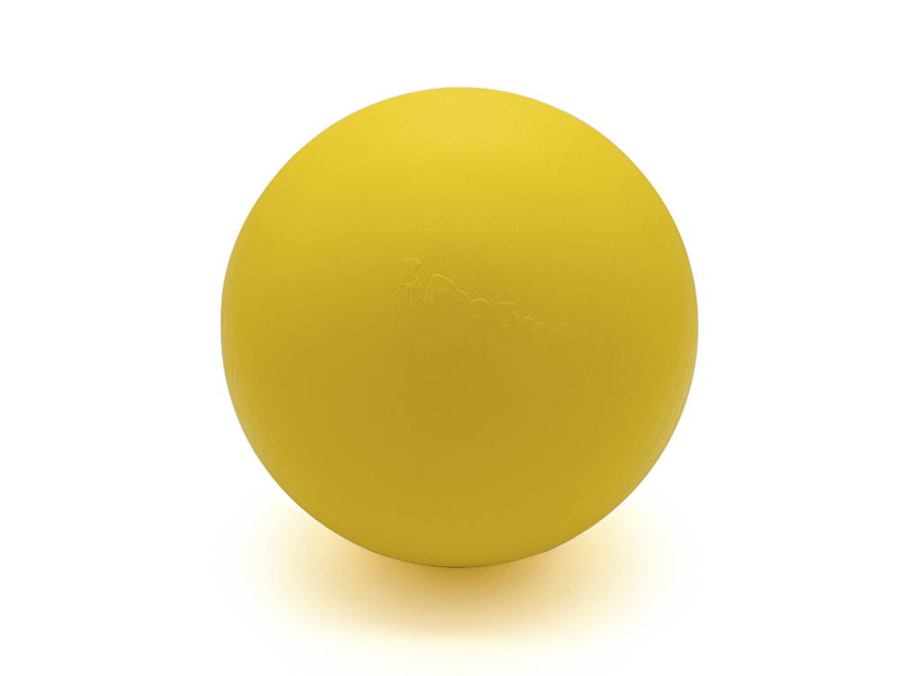 Treibball für Hunde 20 cm gelb