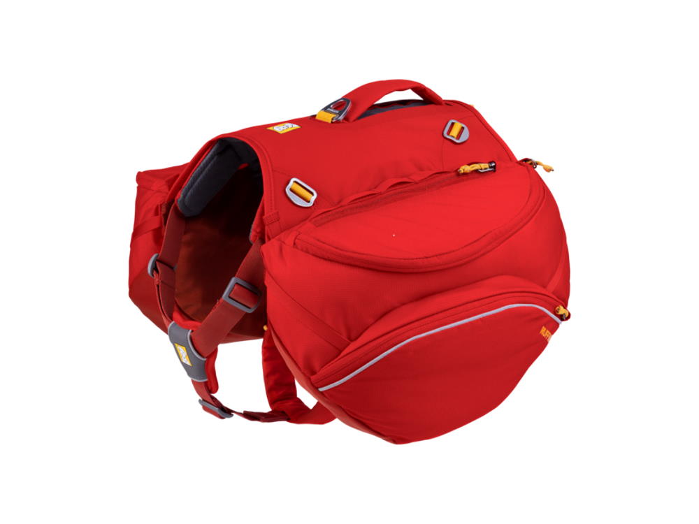 Ruffwear Palisades Pack Hunderucksack Red Sumac M