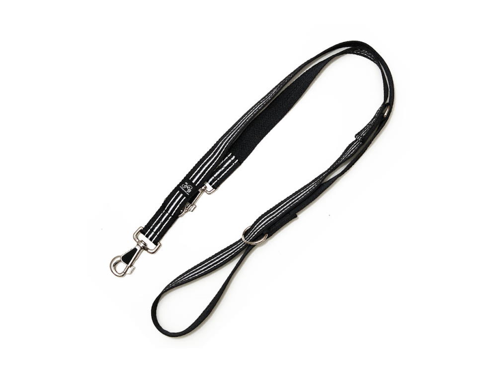 Feltmann Hundeleine Reflexband schwarz 20 mm Feltmann Hundeleine Reflexband schwarz 20 mm