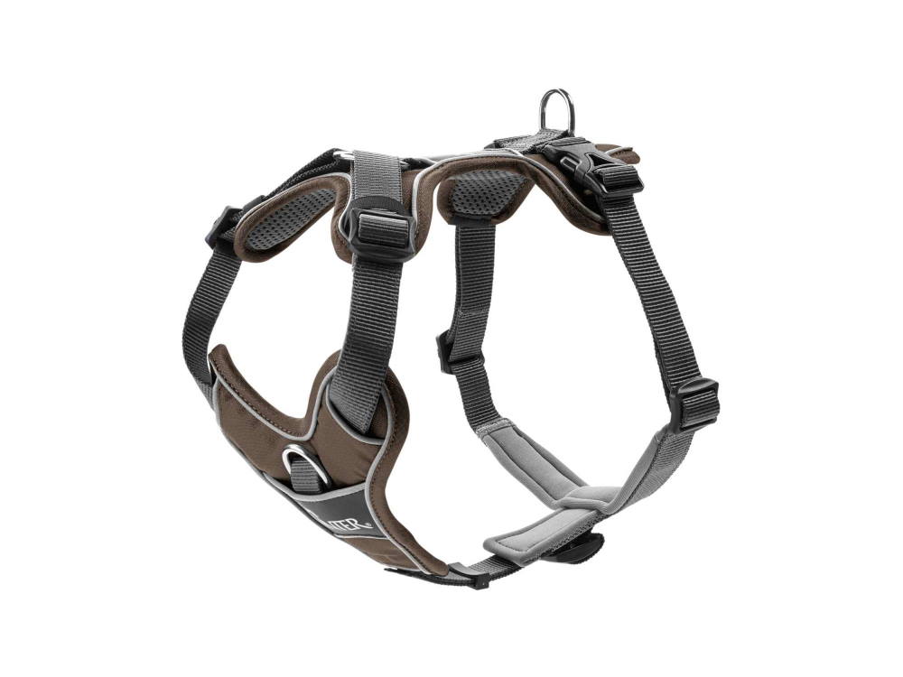 Hunter Hundegeschirr Divo braun/grau L Hunter Hundegeschirr Divo braun/grau L