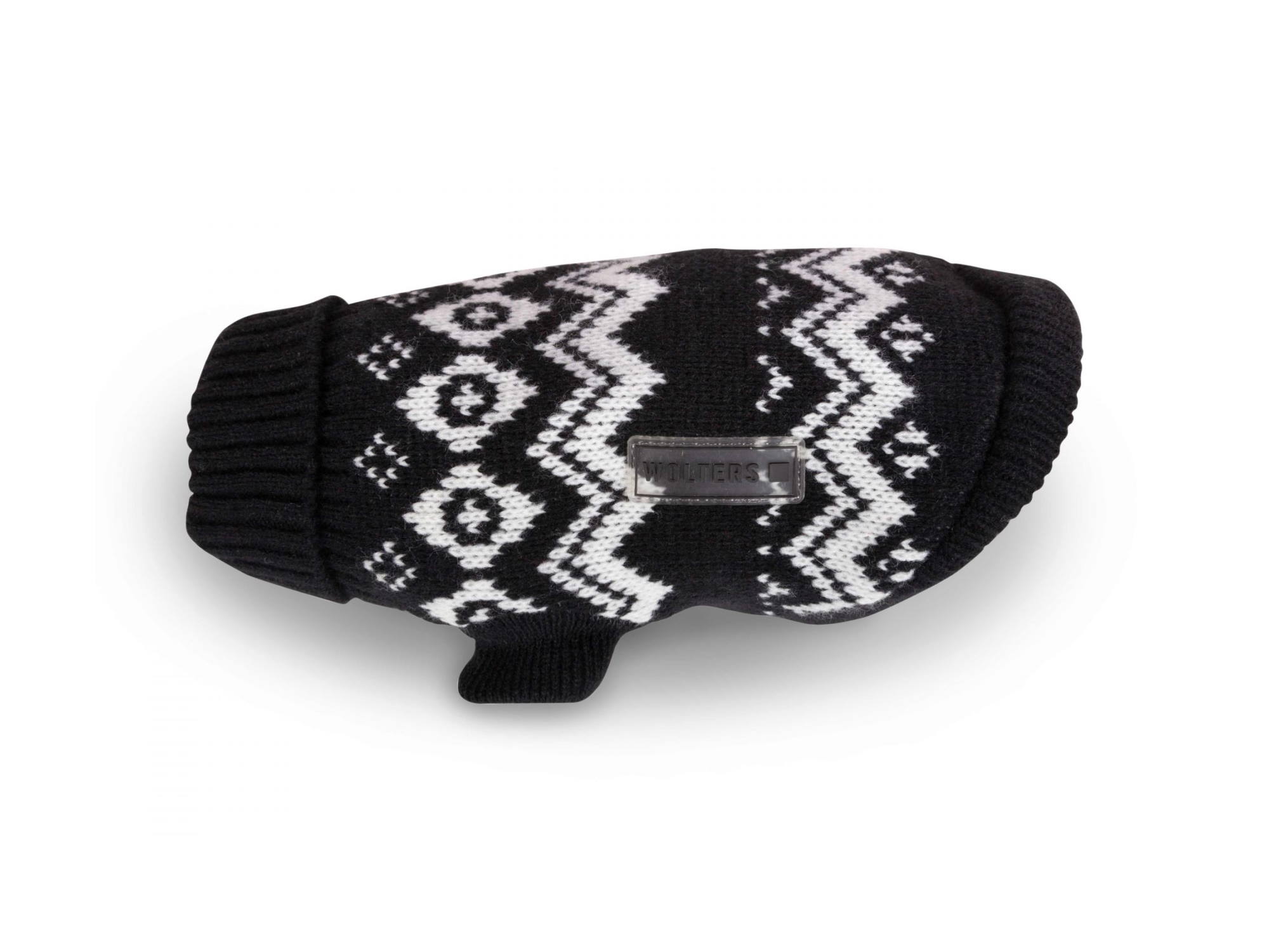 Wolters Norweger Hundepullover Mops & Co. schwarz/weiß 45 cm Wolters Norweger Hundepullover Mops & Co. schwarz/weiß 45 cm