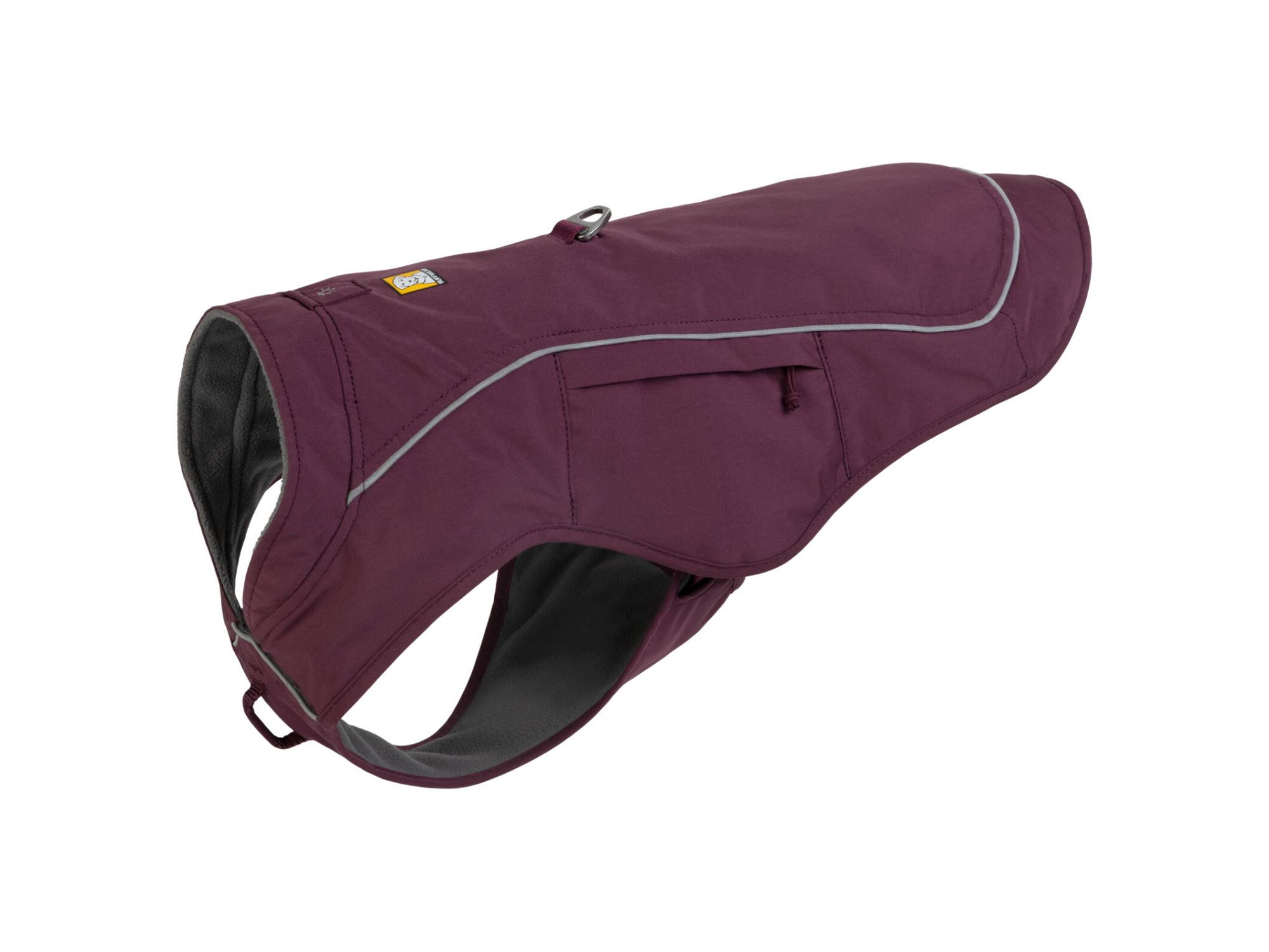 Ruffwear Overcoat Fuse Hundemantel-Geschirr Purple Rain XXS
